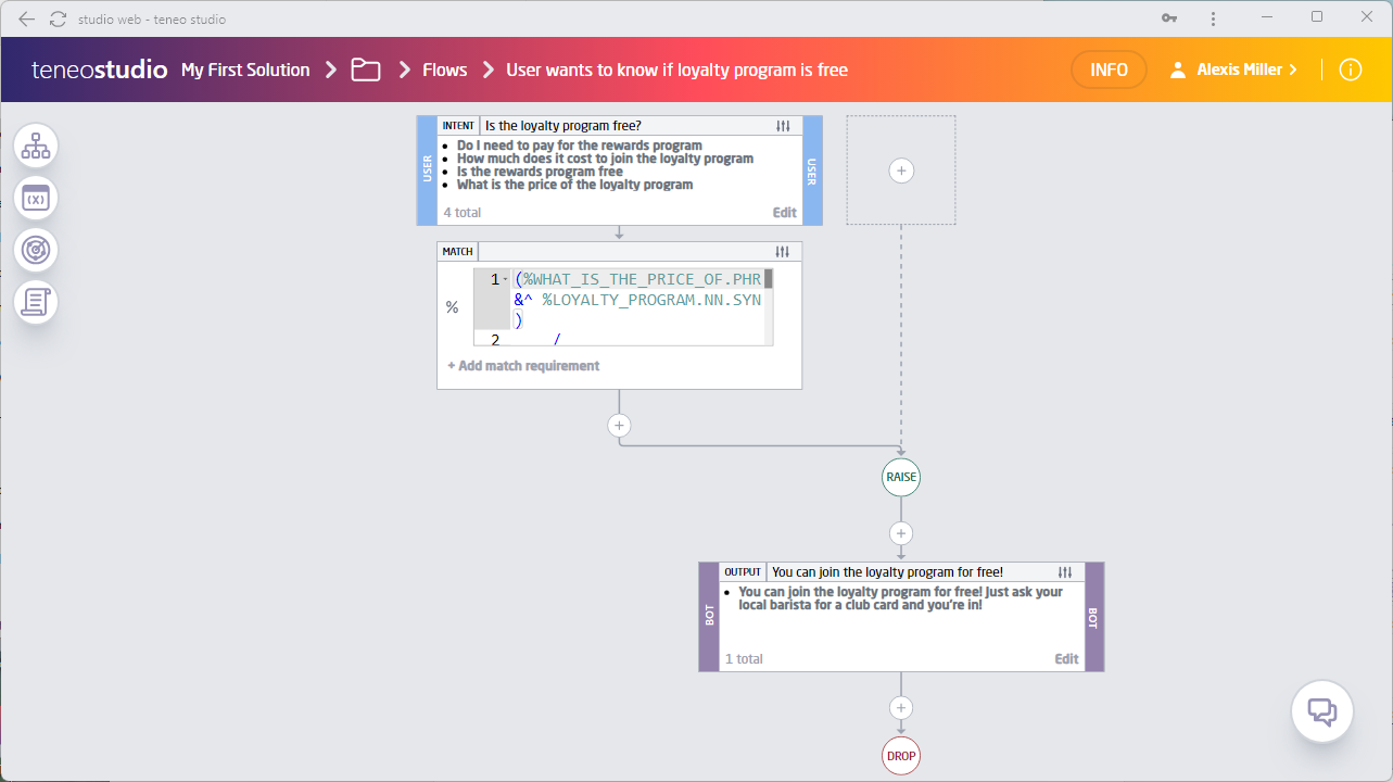 final flow layout