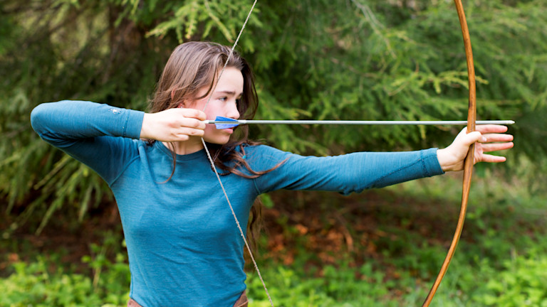 Archery Apprenticeship Blue Shirt