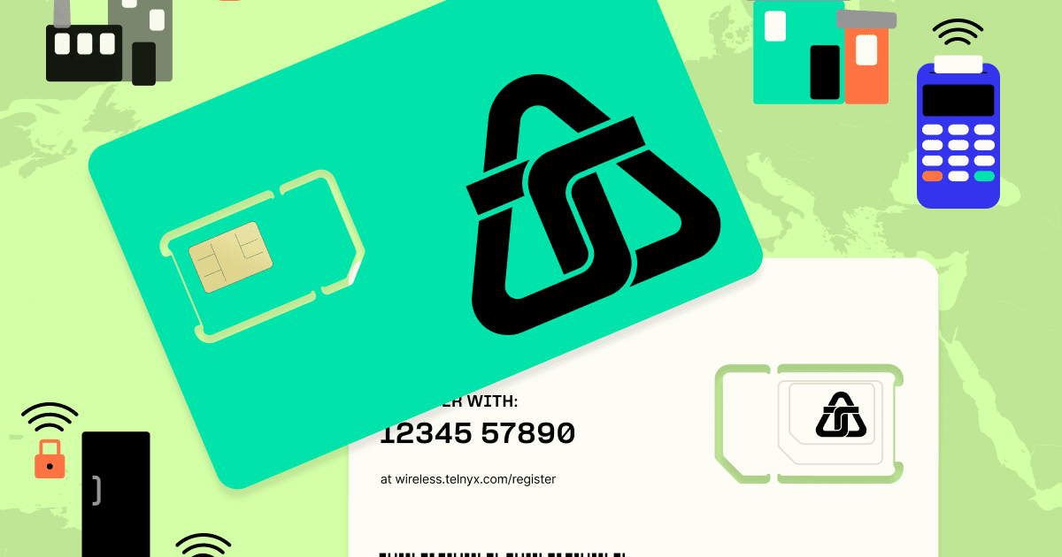 Global IoT eSIM Connectivity | Telnyx IoT & M2M SIMs