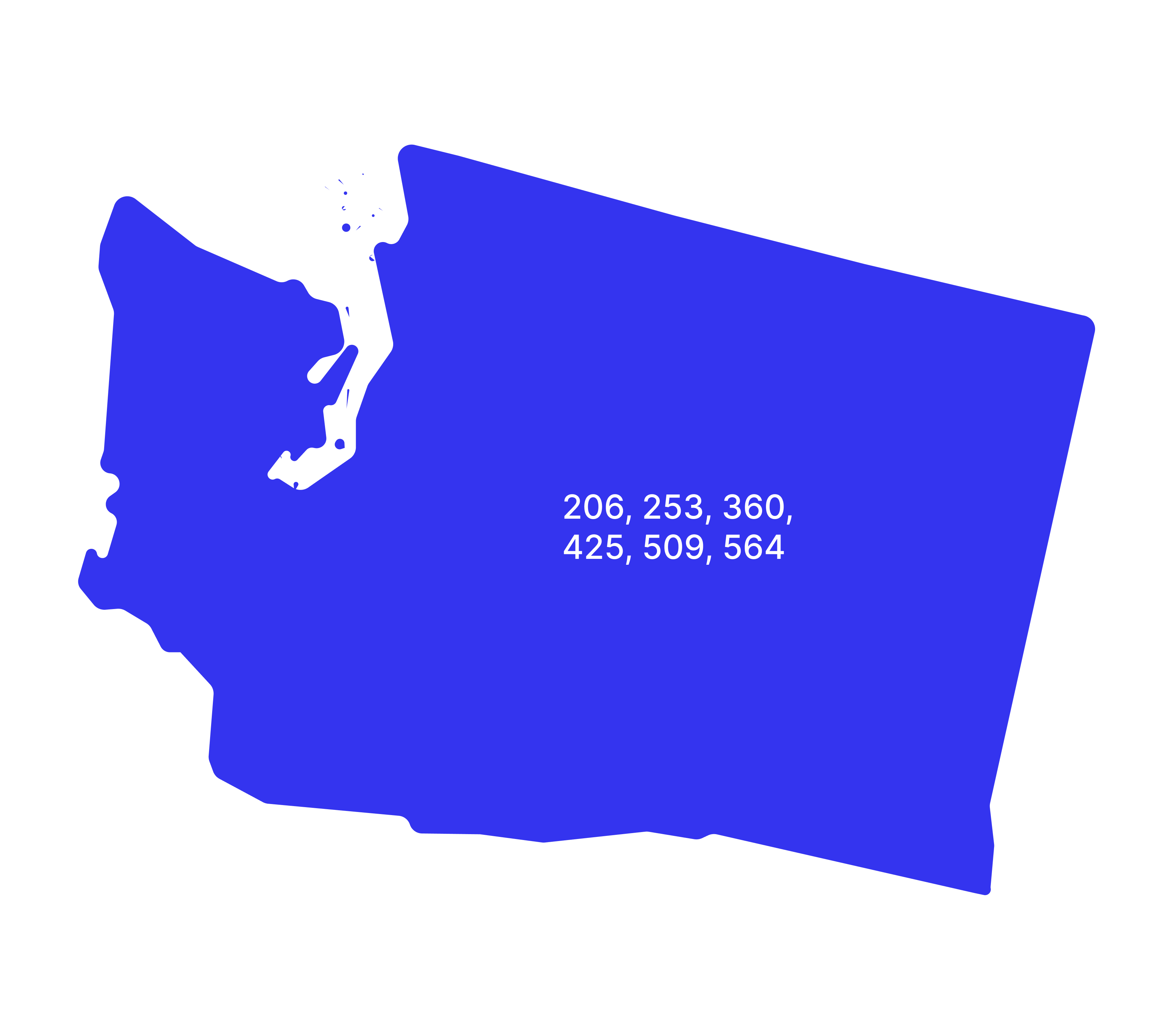 Washington phone numbers