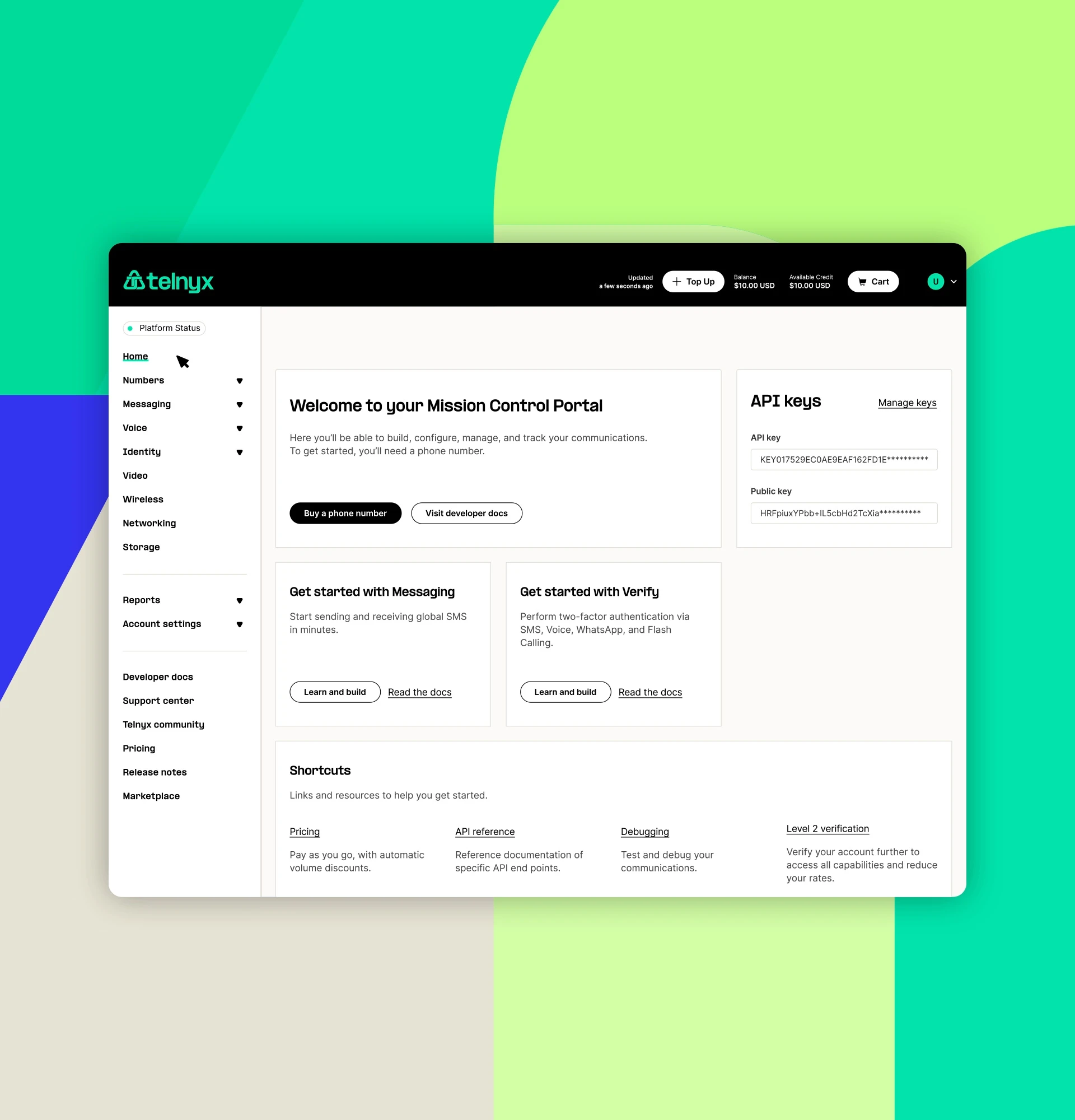 Telnyx product features