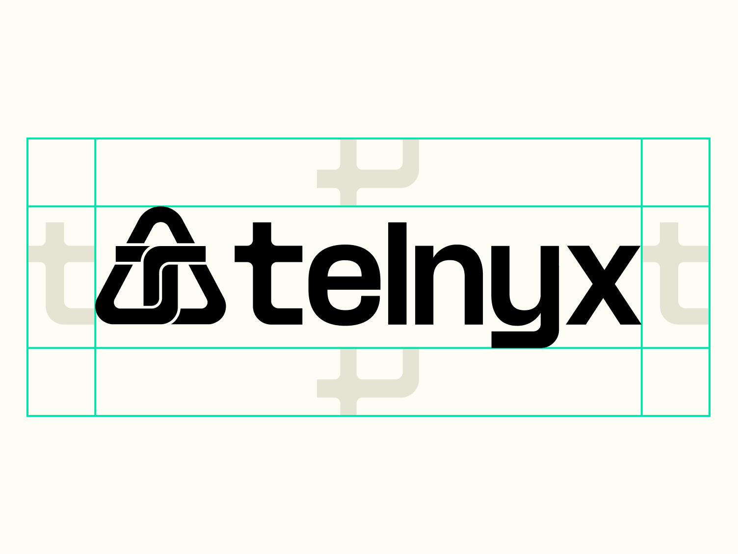 Clearspace is the minimum padding required to separate our logo from other text and graphic elements. Please allow appropriate clearspace around the logo to avoid cropping. At minimum, include padding around the logo equal to the width of the "t" in Telnyx. 