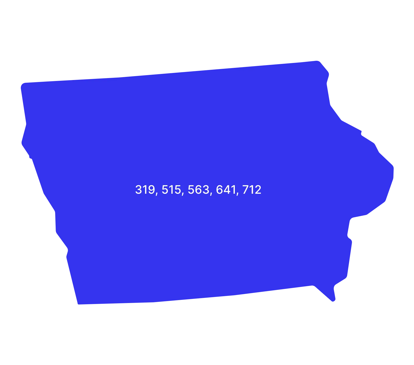 Iowa phone numbers