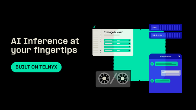 AI Inference is just a few clicks away with Telnyx. 