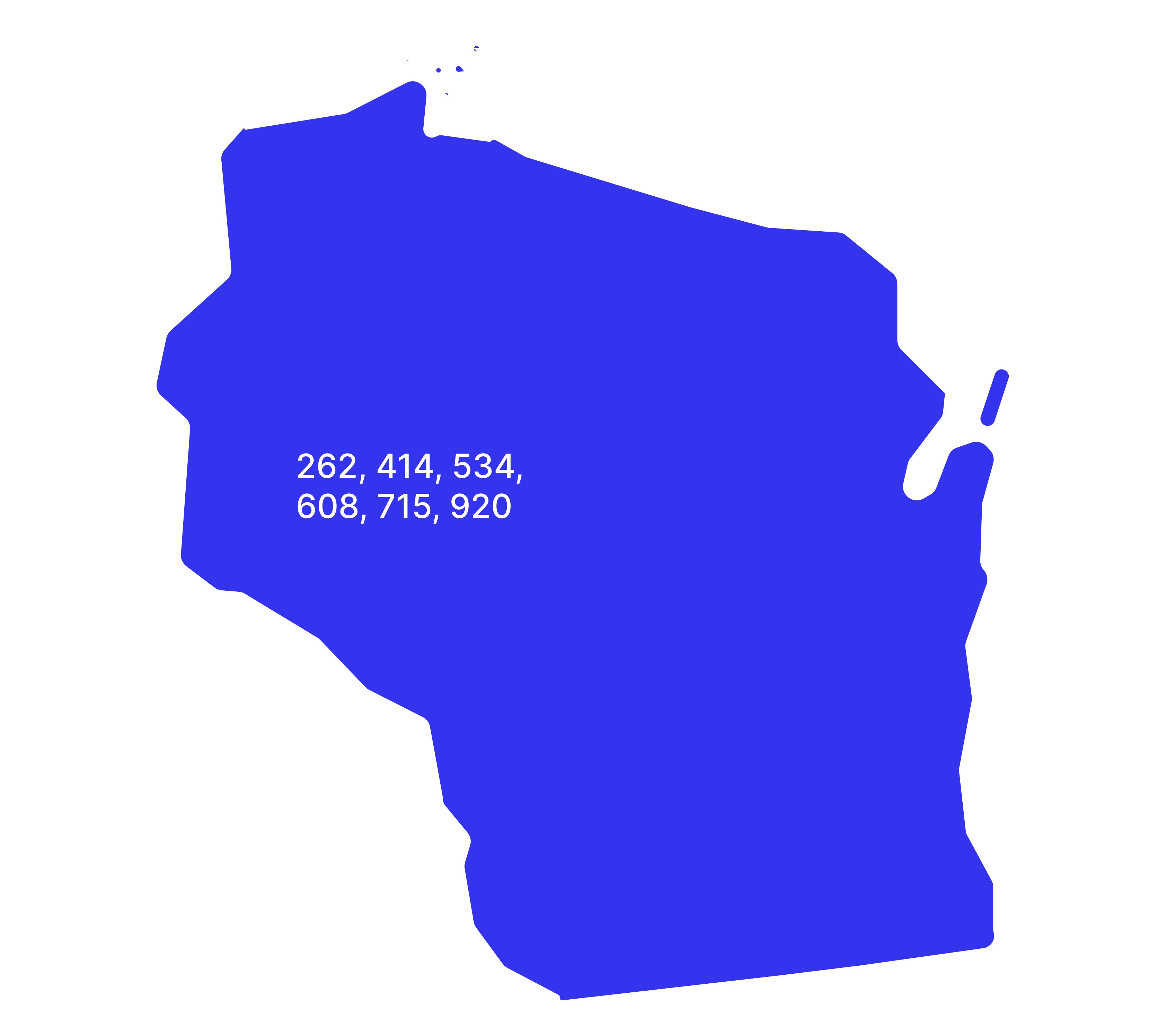 Wisconsin phone numbers