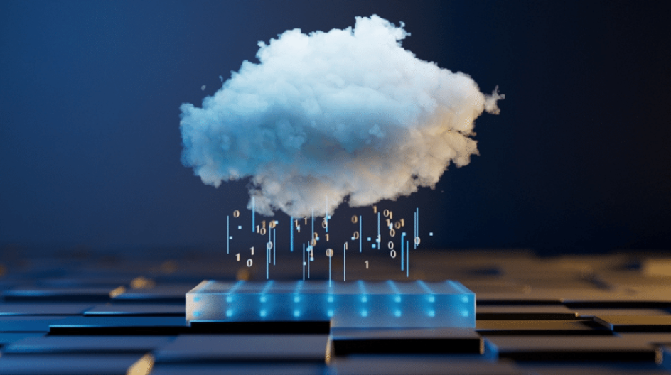 Cloud over server