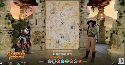 Gonzo's Treasure Map livepeli