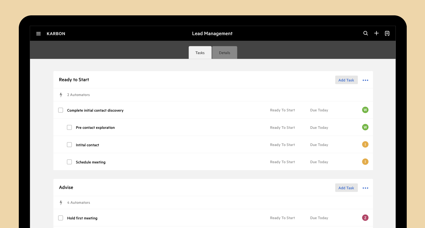 A Lead Management template that accounting professionals can use to manage incoming leads and convert them into happy clients.