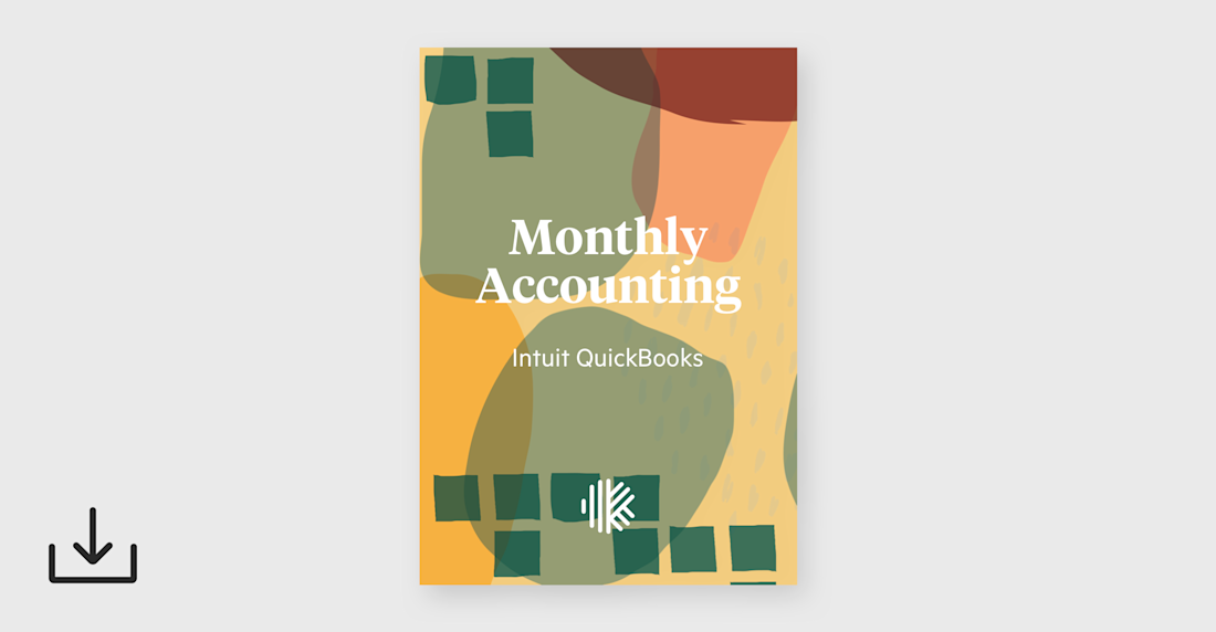 Monthly Accounting in Intuit QuickBooks Karbon Template Library