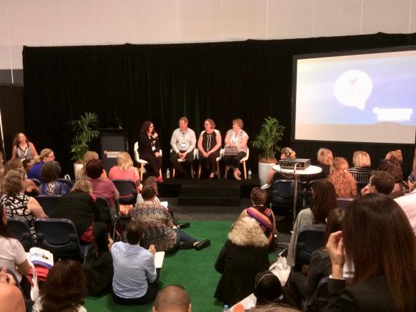 Tim Munro, Kerry Black, Leanne Berry & Mel Power at ABExpo