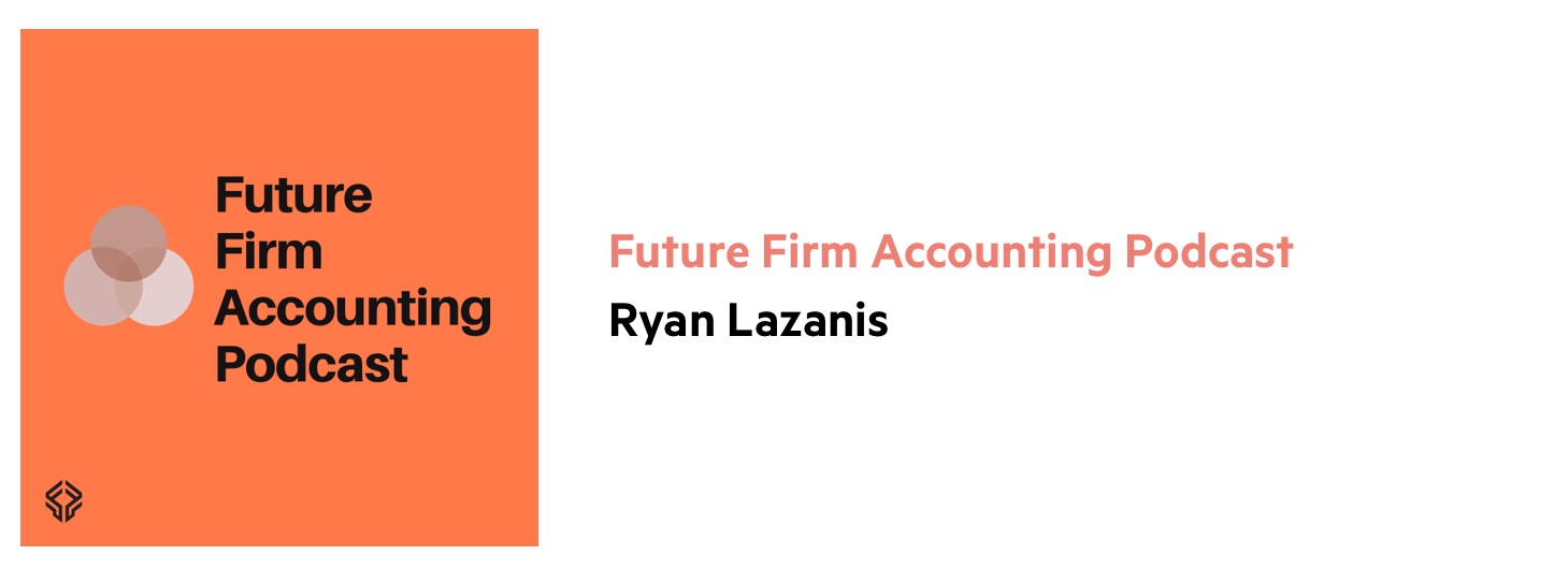 Orange Future Firm Accounting Podcast logo with the words 'Future Firm Accounting Podcast' and a Venn diagram icon.