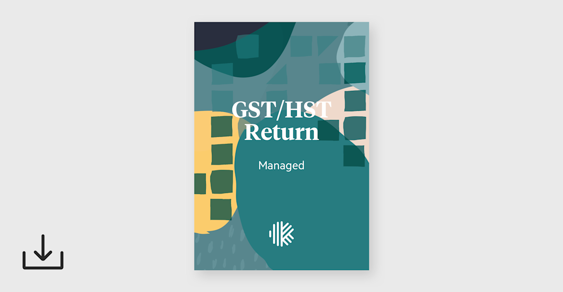 GST/HST Return (Managed) | Karbon Template Library
