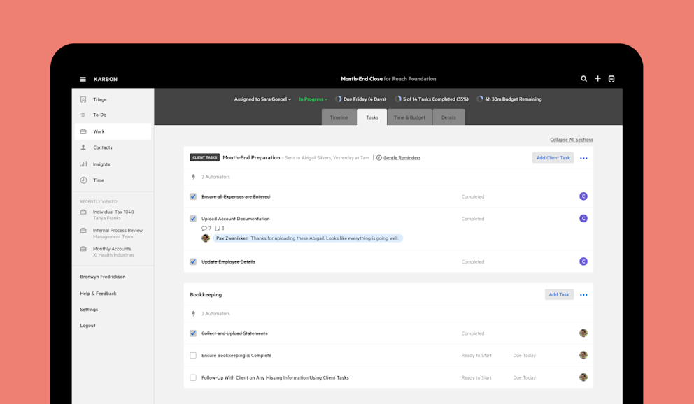 20211129 Automating and improving customer service with Karbon