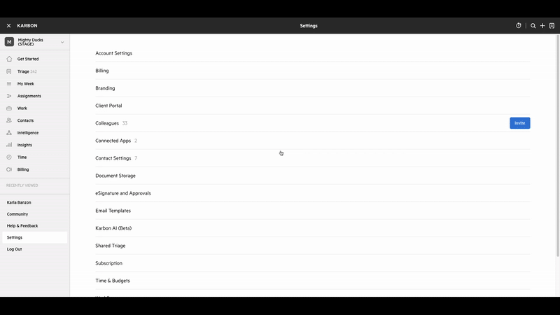 You can now create Rate Plans in Karbon