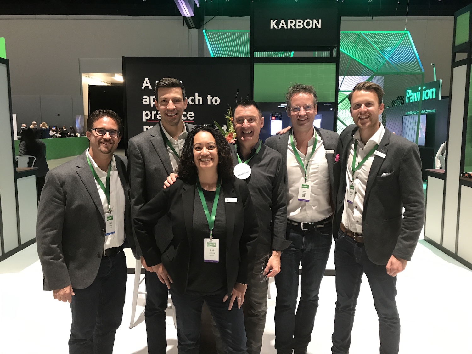 The Karbon team in 2017 at QB Connect