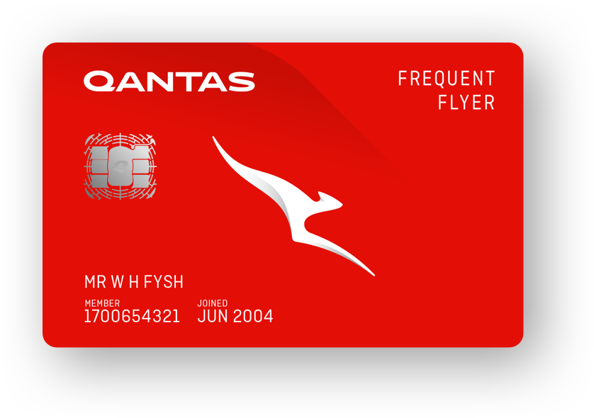 Qantas Travel Money Card - Front for Hero