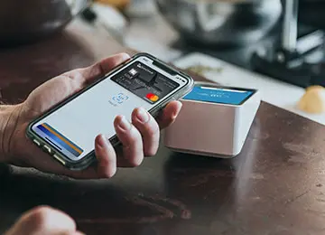 Using Apple Pay at a payment terminal