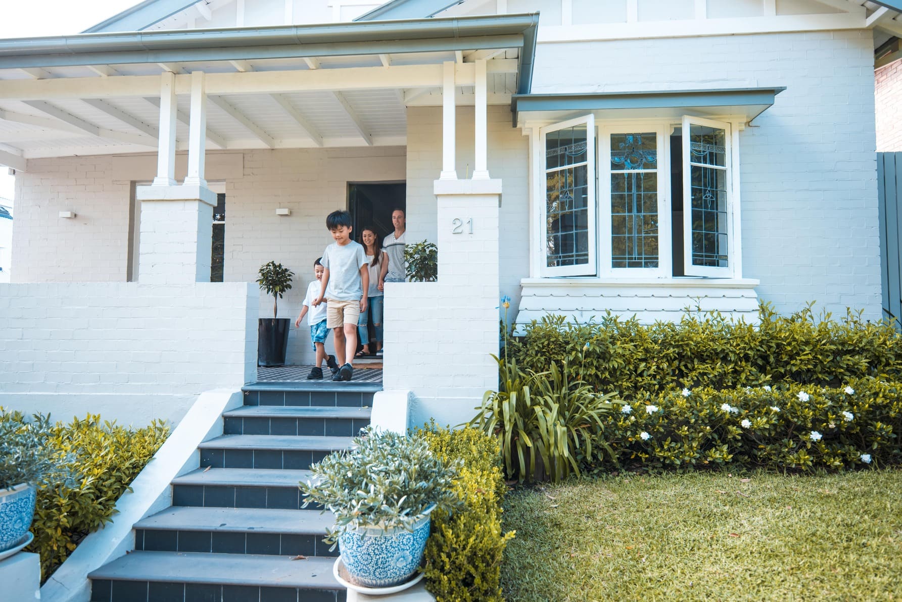 How is the interest calculated on home loans?