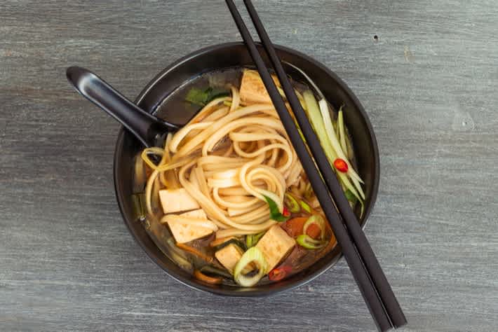 Vegan Japanese udon noodle dish. Photo: Shutterstock \[…\]

[Read More&](https://quisine.quandoo.com.au/guide/best-vegetarian-restaurants-melbourne/attachment/shutterstock_1372103762/)
