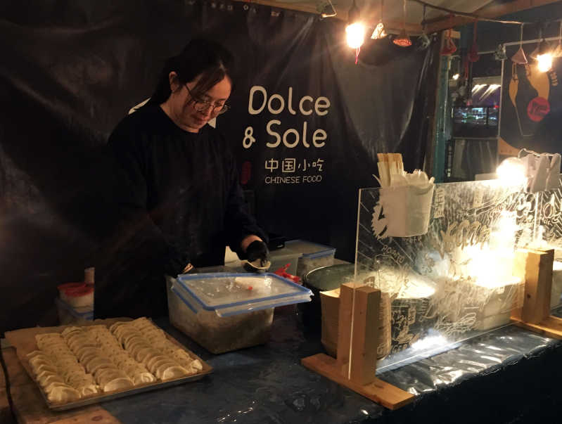 A woman making handmade dumplings at Street Food Thursday. Source: Nadia Pearl \[…\]