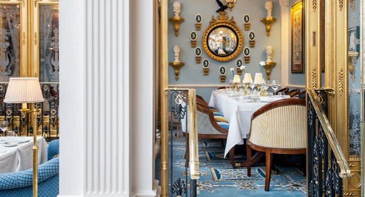 The lavish dining room at Céleste. Source: Quandoo \[…\]

[Read More…](https://quisine.quandoo.co.uk/guide/best-french-restaurant-london/attachment/celeste-dining-room/)