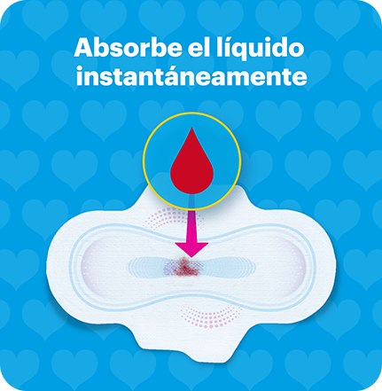 Absorbe el liquido