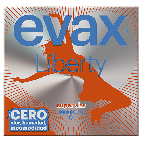Evax Liberty Super Compresas Con Alas Paquete