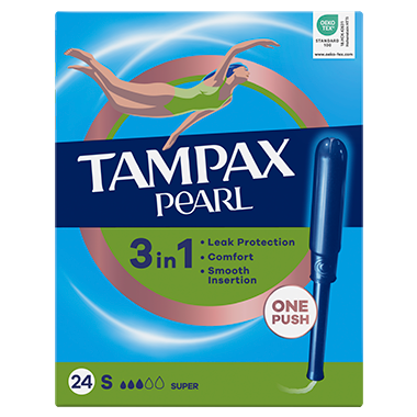Tampax Pearl Super 24ct