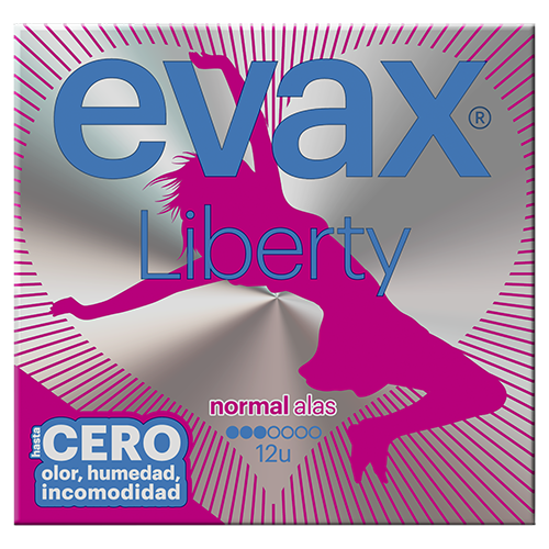 Evax Liberty Normal Compresas Con Alas paquete