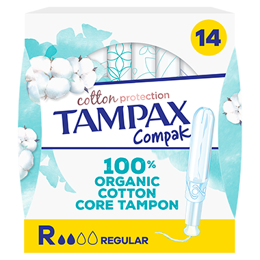 Tampax Cotton Protection Regular 14ct