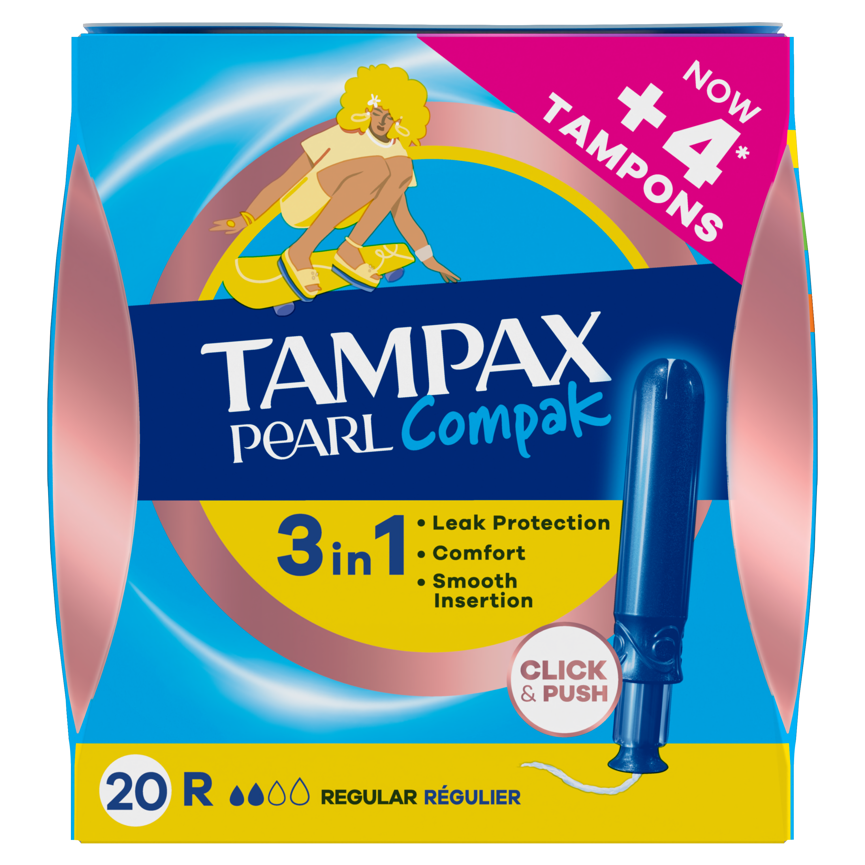 Tampax Pearl Compak Regular 20ct