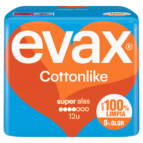 Evax Cottonlike Super Copresas con Alas Paquete