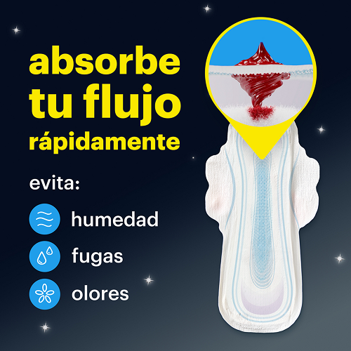 capa seca y extra suave Cottonlike noche