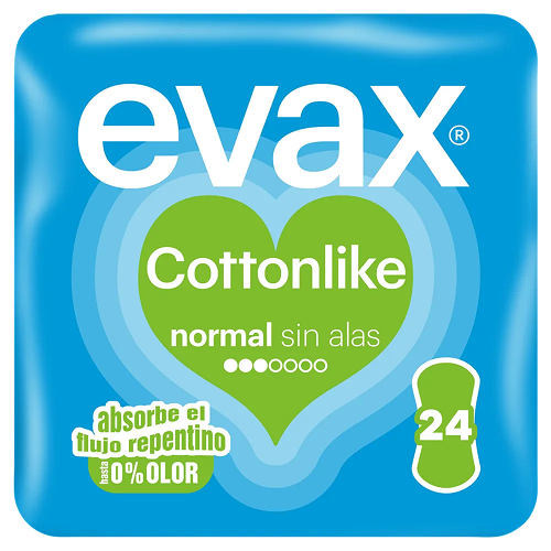 Evax Cottonlike Normal Compresas Paquete