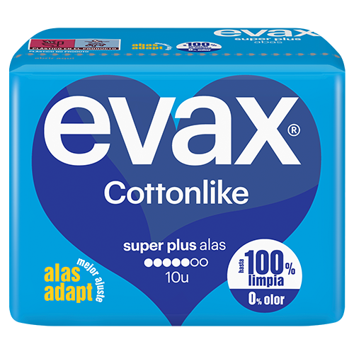 EVAX Cottonlike super plus alas 10u