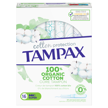 Tampax Cotton Protection Super