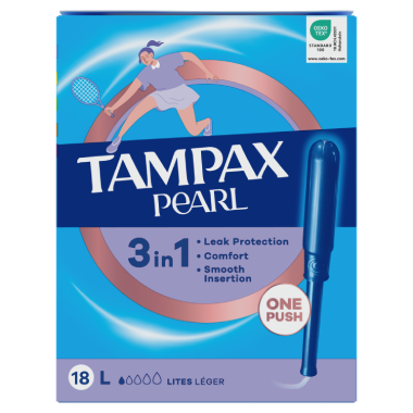 Tampax Pearl Lites 18ct