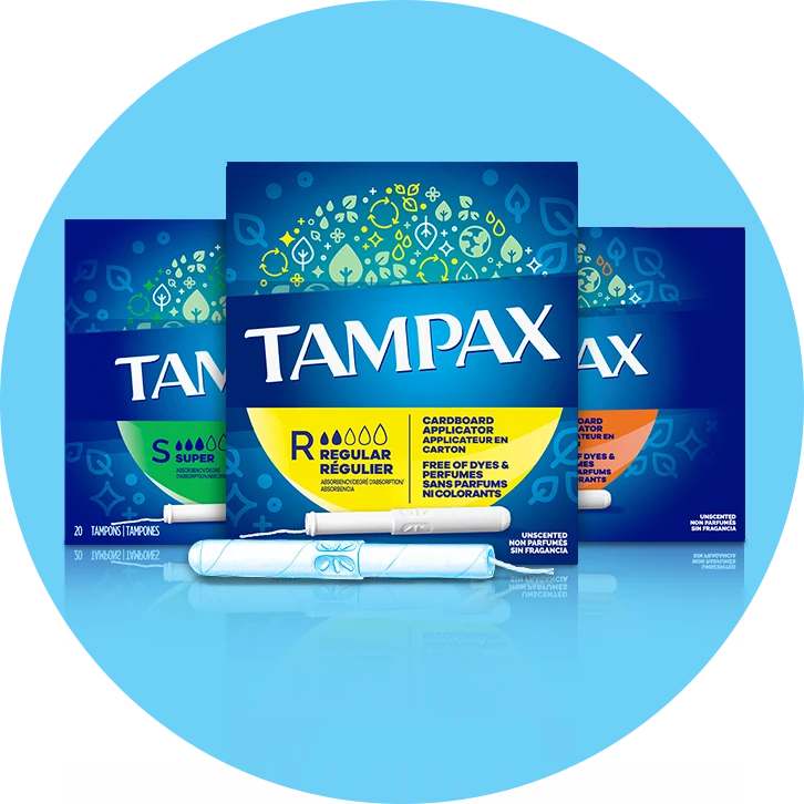 Príncipe electo pala Tampones TAMPAX Compak Con Aplicador | Evax & Tampax