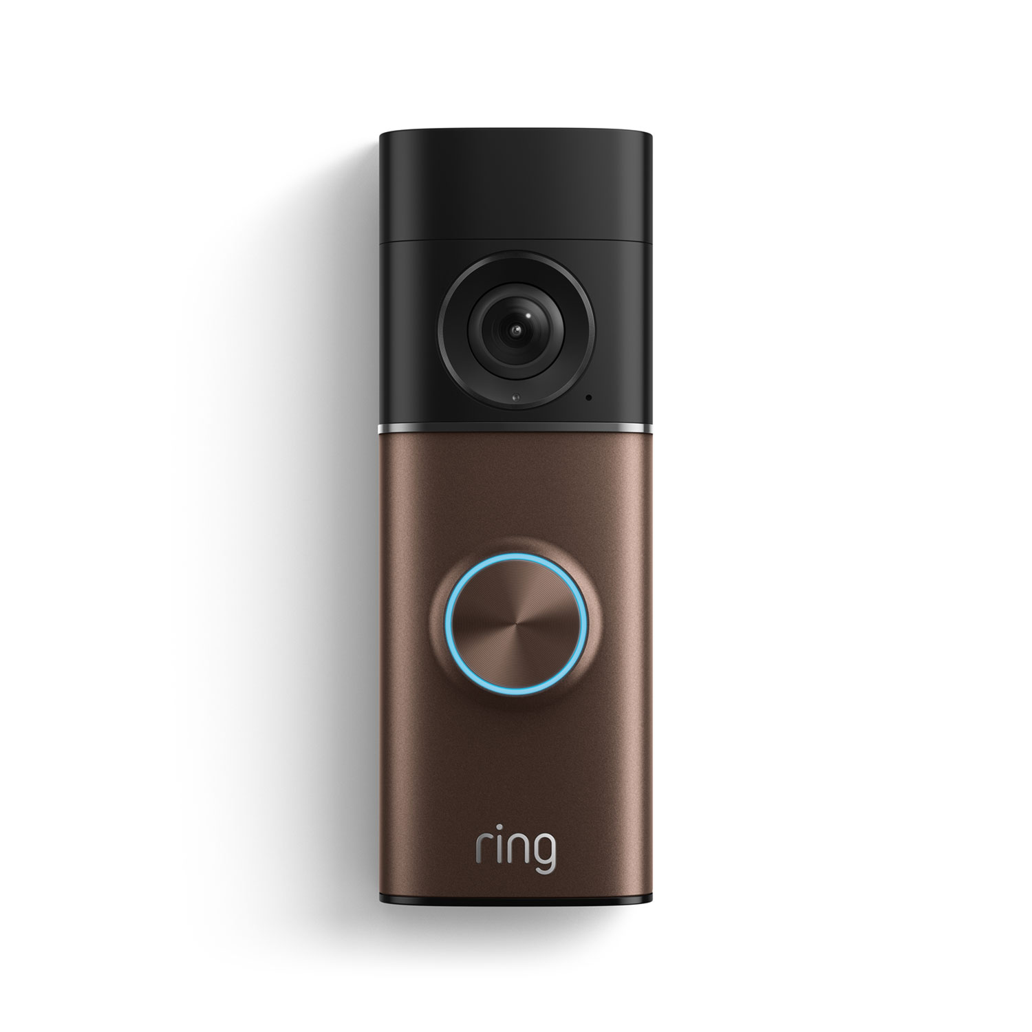 Verwisselbaar voorpaneel (for Wired Video Doorbell Pro (3de generatie)) - Wired Video Doorbell Pro (de generatie) met de Polished Night Mocha frontplaat.