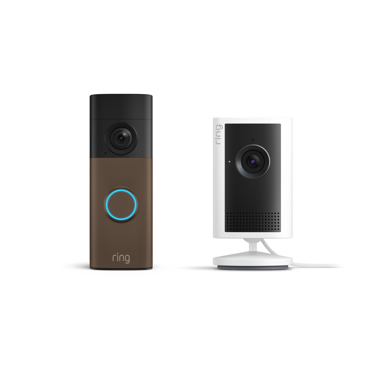 Battery Video Doorbell newest gen + Indoor Camera Plus - Matte Mocha