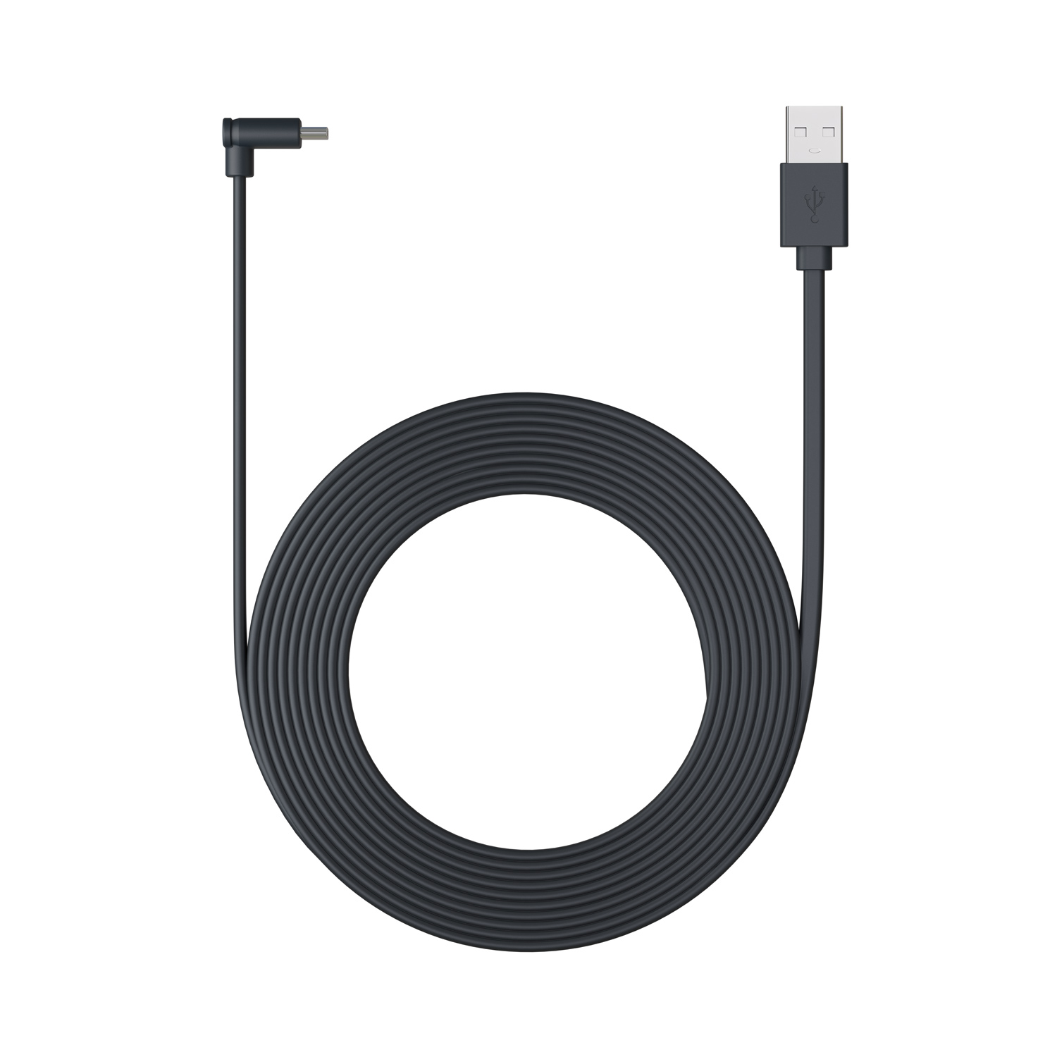 Câble d'alimentation USB-A vers USB-C de 3 m (Indoor Camera Plus) - Noir