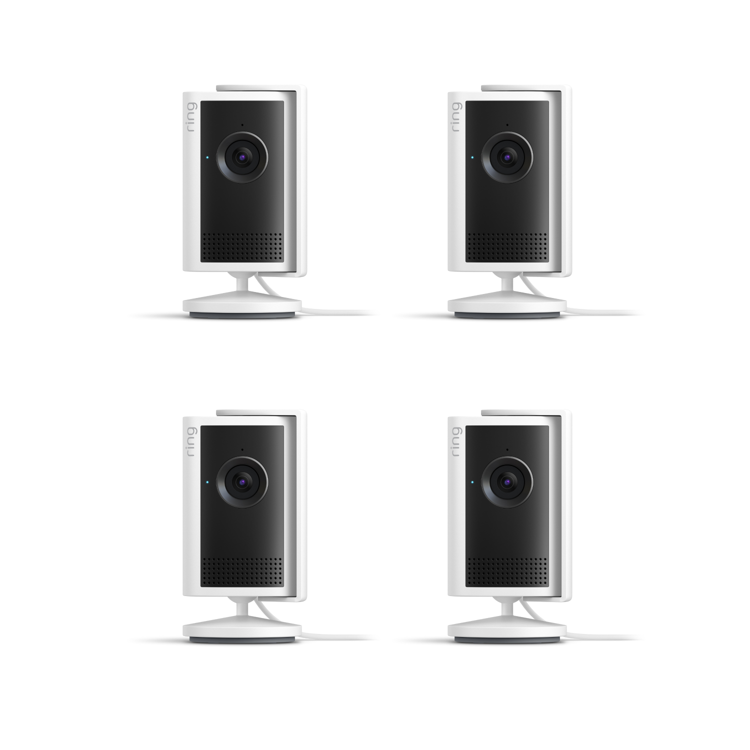 4-Pack Indoor Camera Plus (Featuring Retinal 2K) - White