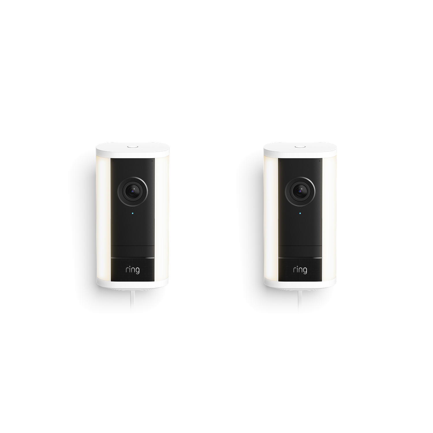 Confezione da 2 Videocamera Pro con faretti (ultimo modello) con alimentatore plug-in (for Spotlight Cam Pro Plug-In (2nd Gen)) - Bianco
