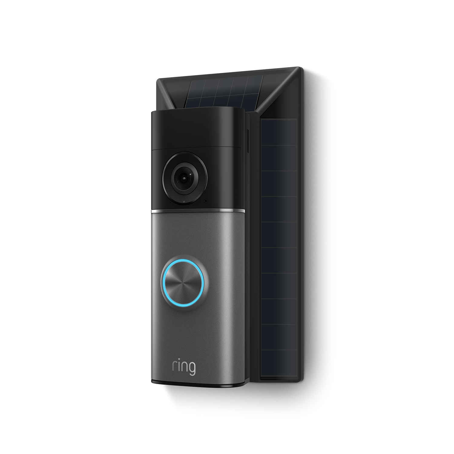 Chargeur solaire (for Battery Video Doorbell (2e gén.), Battery Video Doorbell Plus (2e gén.), Battery Video Doorbell Pro (2e gén.)) - Battery Video Doorbell Pro avec le Chargeur solaire