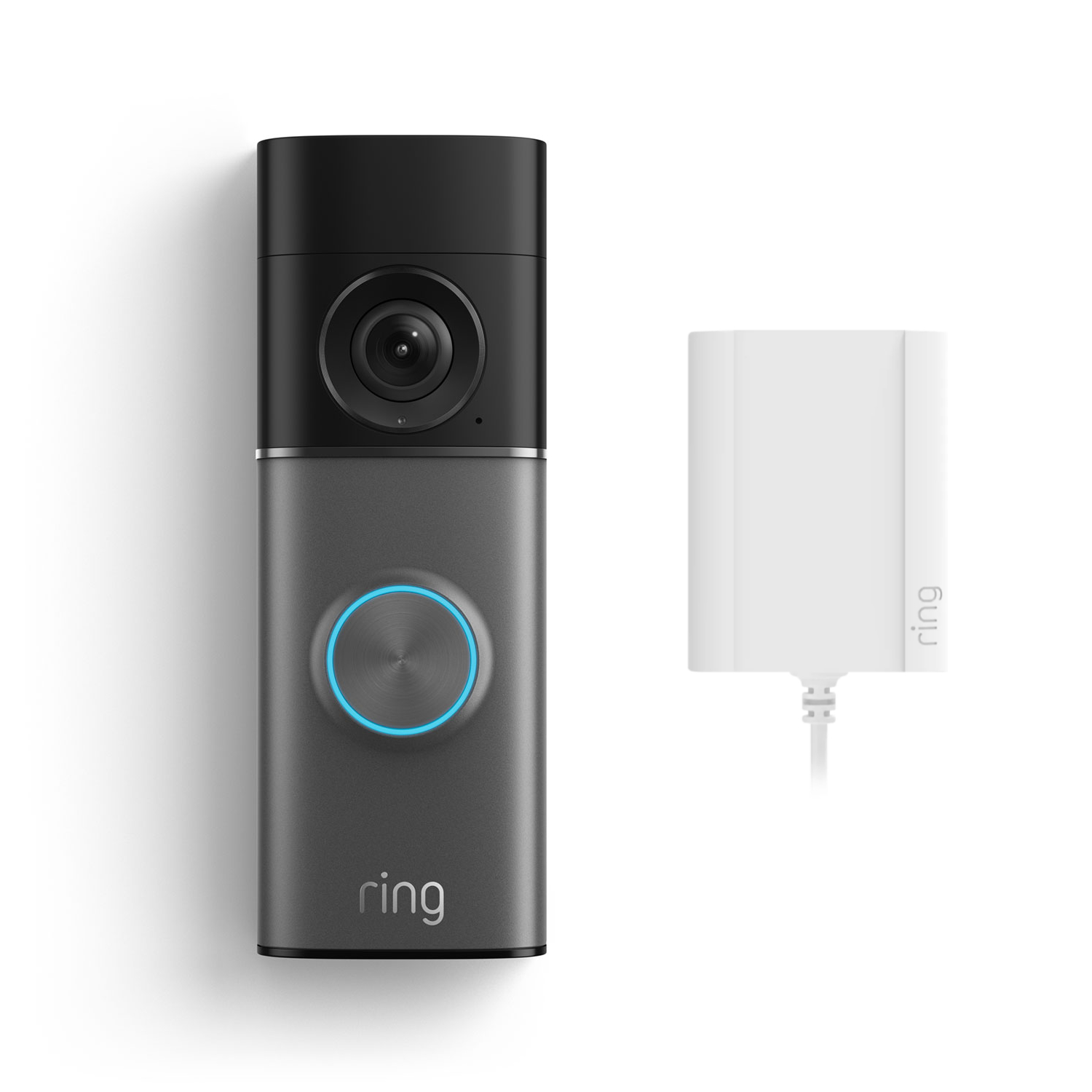 Wired Video Doorbell Pro (newest gen) with Plug-In adaptor (for Featuring Retinal 4K) - Deep Silver