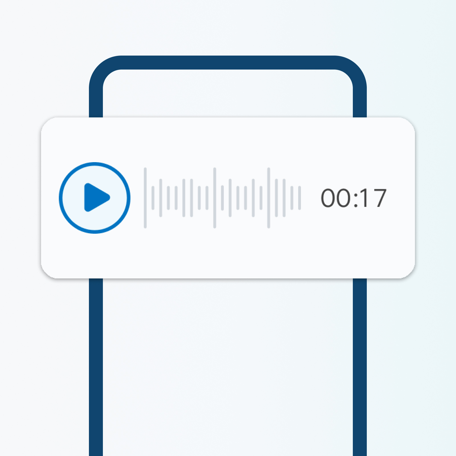 Audio call recording in the Ring app.