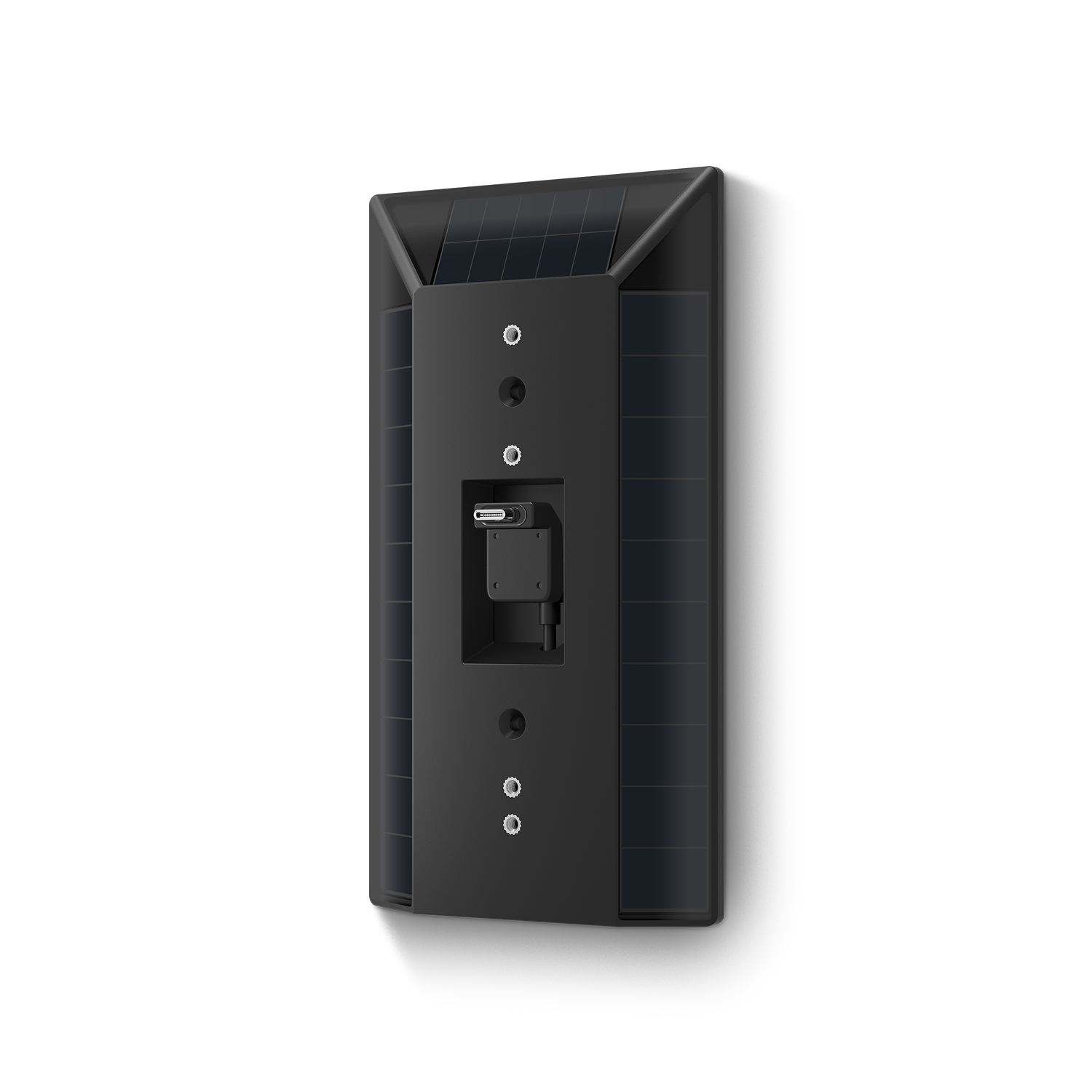 Chargeur solaire (for Battery Video Doorbell (2e gén.), Battery Video Doorbell Plus (2e gén.), Battery Video Doorbell Pro (2e gén.)) - Noir