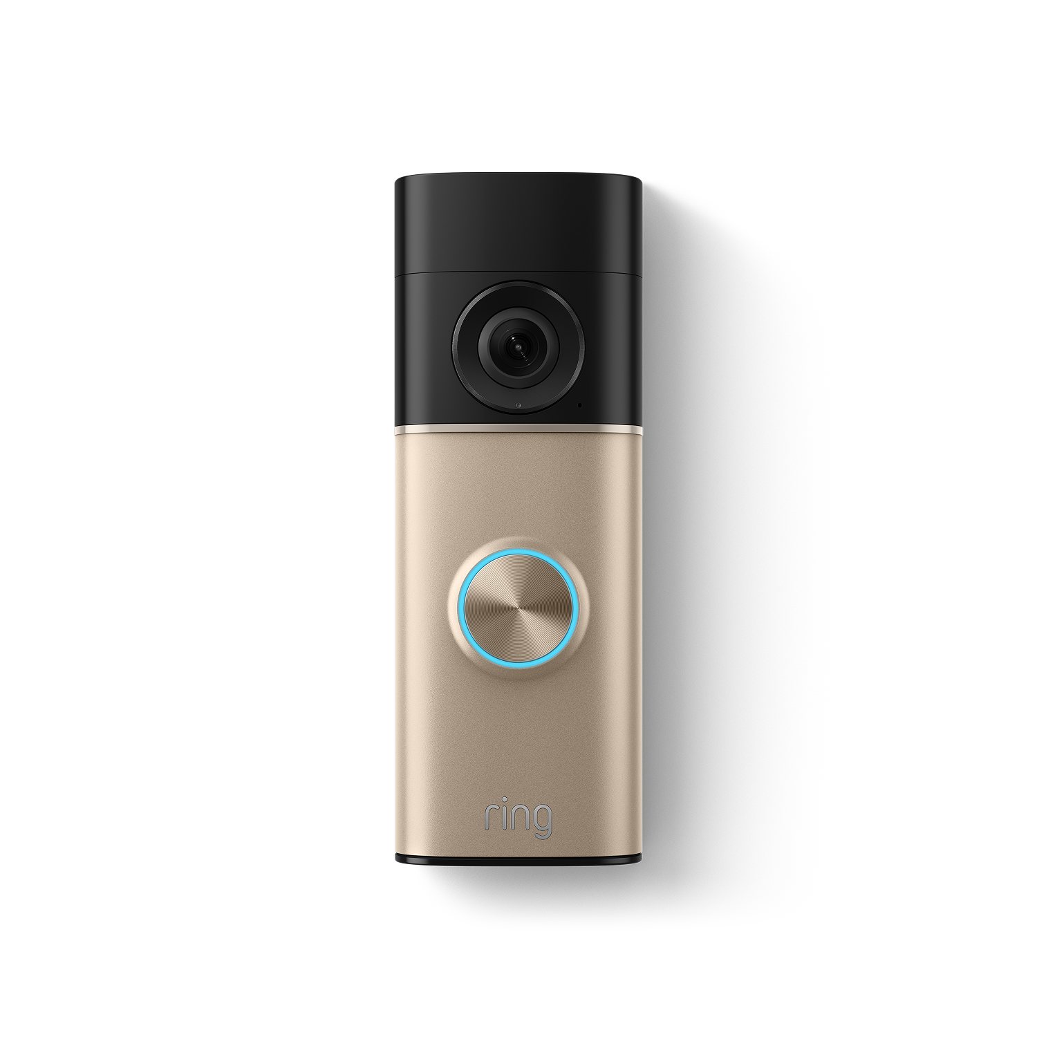 Interchangeable Faceplate (for Battery Video Doorbell Plus (2nd Gen), Battery Video Doorbell Pro (2nd Gen)) - Polished Sandstone Interchangeable Faceplate shown on Battery Video Doorbell