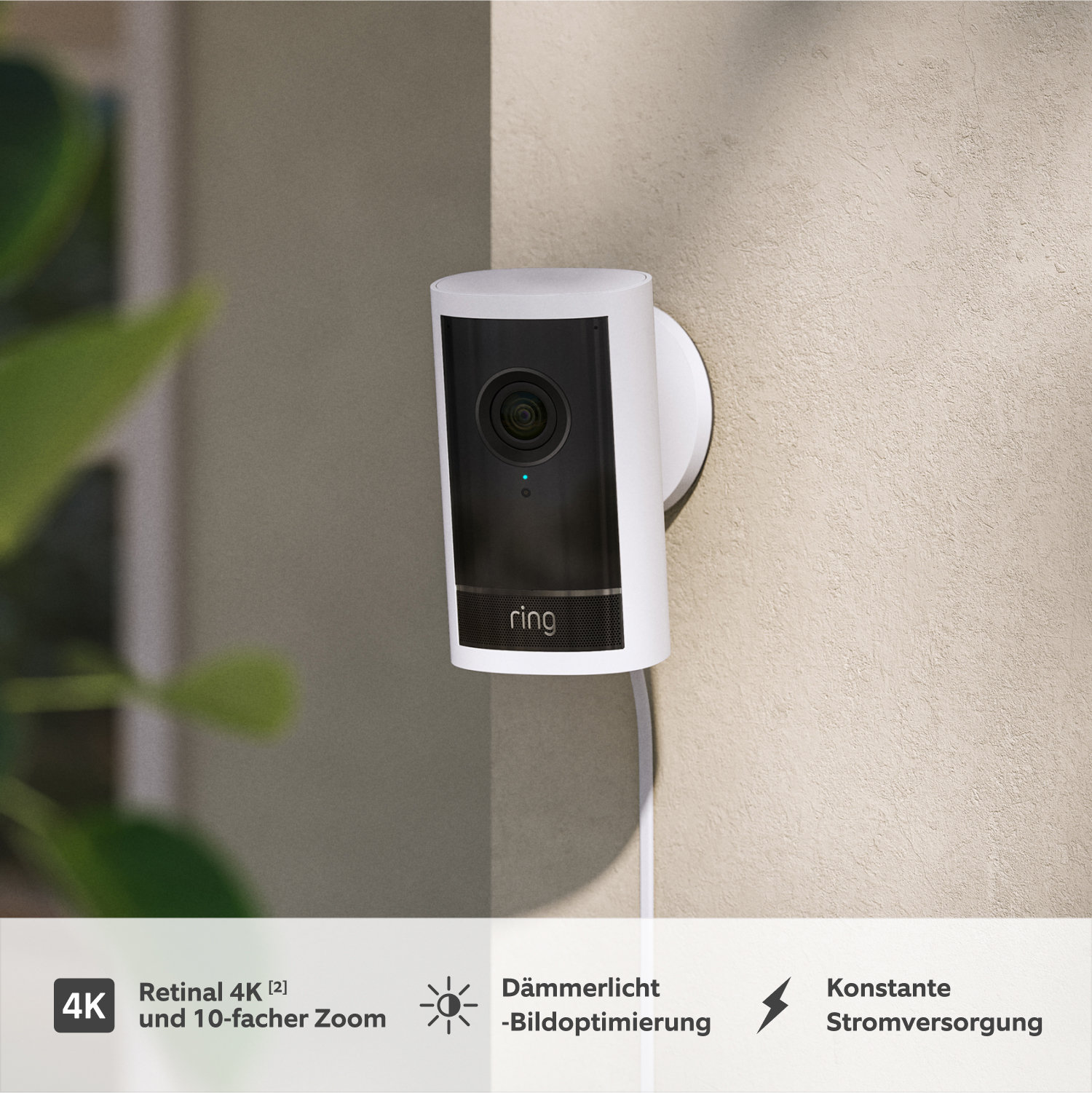 Außenkamera Pro Netzstecker (neueste Generation) (for Outdoor Camera Pro) - 