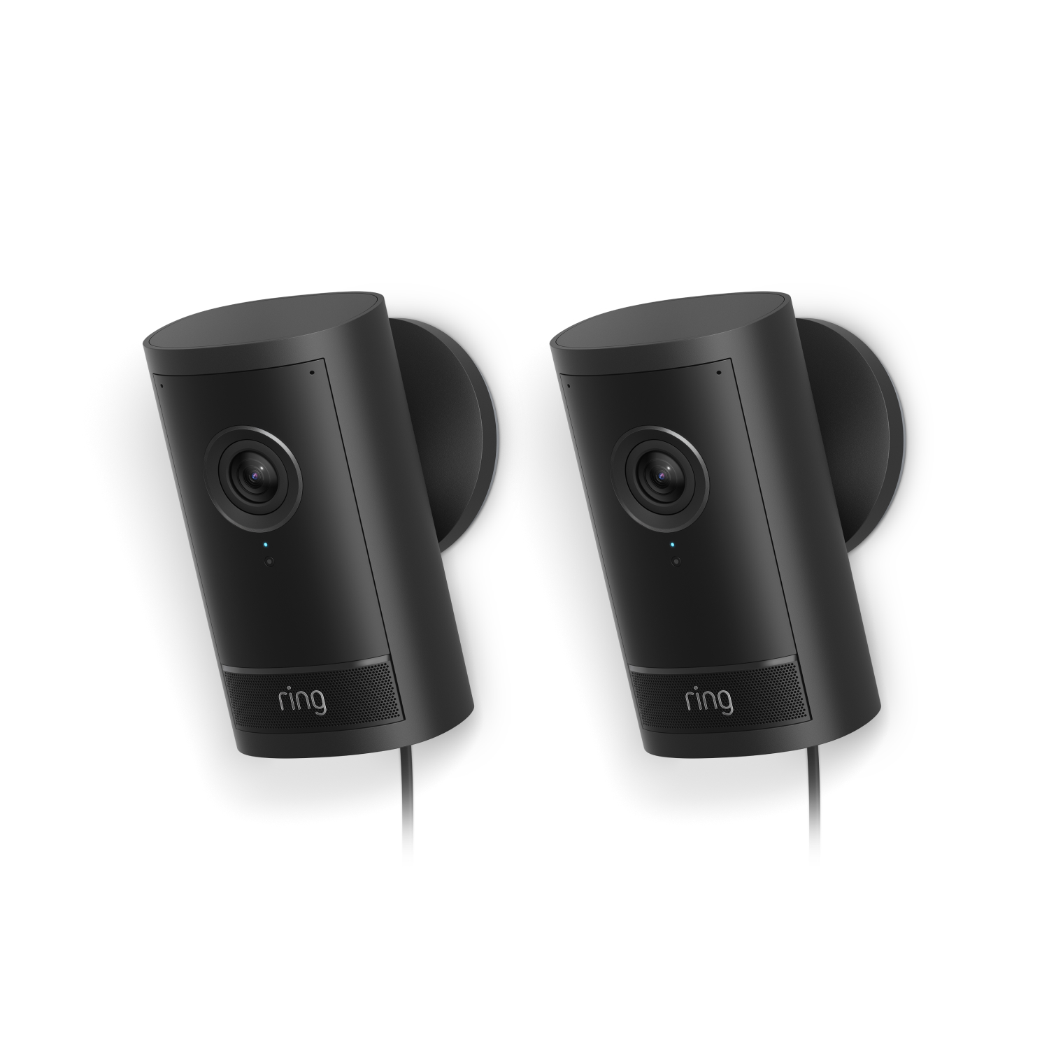 2-Pack Außenkamera Pro Netzstecker (neueste Generation) (for Outdoor Camera Pro) - Schwarz